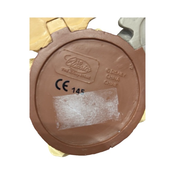 Vintage Disney Lady & Tramp Collectors Item Dog Figurine in Gray, Tan, Brown - Picture 6 of 9